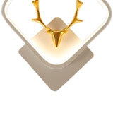 Maxbell Wall Lamp Dimmable Decor LED with Switch Modern Color Warm 24.5x29cm
