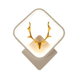 Maxbell Wall Lamp Dimmable Decor LED with Switch Modern Color Warm 24.5x29cm