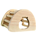 Maxbell Hamster House Hideout Playground Furniture for Gerbil Ferret 13cmx11cmx9cm