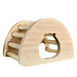 Maxbell Hamster House Hideout Playground Furniture for Gerbil Ferret 13cmx11cmx9cm