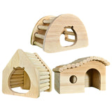Maxbell Hamster House Hideout Playground Furniture for Gerbil Ferret 13cmx11cmx9cm