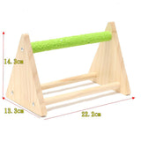 Maxbell Parrot Playstand W/ Food Cup Exercise Activity centers for Macaw Finch Budgie
