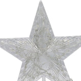 Maxbell Christmas Tree Top Star Ornament with Light Treetop for Party Cafe Bar 21cm