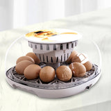 Maxbell Mini Egg Incubator Manual Egg Turner Clear Cover for Duck Birds