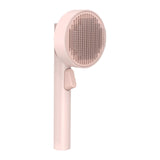 Maxbell Self Cleaning Slicker Brush Tangled Hairs Shed Hair Brush for Bathing Pink