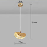Maxbell Nordic Style Pendant Lamp Fixture LED Chandelier for Restaurant Bar Modern B