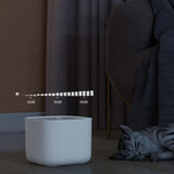 Maxbell Automatic Cat Water Fountain Low Noise Water Dispenser for Puppies White