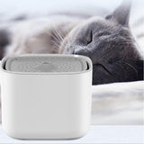 Maxbell Automatic Cat Water Fountain Low Noise Water Dispenser for Puppies White