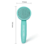 Maxbell Cat Grooming Brush Pet Slicker Brush Cat Comb Pet Cat Hair Remover Cat Brush Green