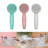 Maxbell Cat Grooming Brush Pet Slicker Brush Cat Comb Pet Cat Hair Remover Cat Brush Green