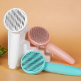 Maxbell Cat Grooming Brush Pet Slicker Brush Cat Comb Pet Cat Hair Remover Cat Brush Green