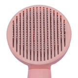 Maxbell Cat Grooming Brush Pet Slicker Brush Cat Comb Pet Cat Hair Remover Cat Brush Pink