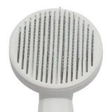 Maxbell Cat Grooming Brush Pet Slicker Brush Cat Comb Pet Cat Hair Remover Cat Brush White