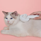 Maxbell Cat Grooming Brush Pet Slicker Brush Cat Comb Pet Cat Hair Remover Cat Brush White