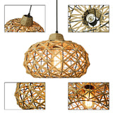 Maxbell LED Pendant Lighting Chandelier Decor Foyer Ceiling Hanging Light Fixture