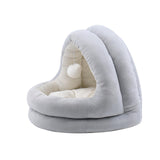 Maxbell Cat Bed Nest with Ball Cushion Soft for Kitten Small Medium Dog Small Cats