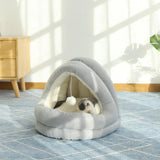 Maxbell Cat Bed Nest with Ball Cushion Soft for Kitten Small Medium Dog Small Cats