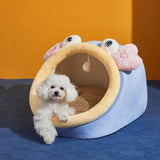 Maxbell Comfortable Dog Sleeping Bed Cat House Nest Winter Warm Puppy Kennel Cave