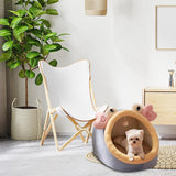 Maxbell Comfortable Dog Sleeping Bed Cat House Nest Winter Warm Puppy Kennel Cave