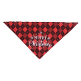Maxbell Printing Triangle Scarf Bandana for Small Medium Dogs Cat Red