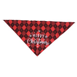Maxbell Printing Triangle Scarf Bandana for Small Medium Dogs Cat Red