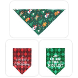 Maxbell Printing Triangle Scarf Bandana for Small Medium Dogs Cat Red