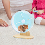 Maxbell Hamster Exercise Wheel Quiet Roller for Small Animals Supplies Blue