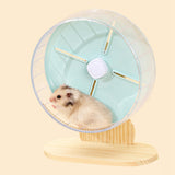 Maxbell Hamster Exercise Wheel Quiet Roller for Small Animals Supplies Blue