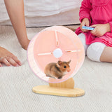 Maxbell Hamster Exercise Wheel Quiet Roller for Small Animals Supplies Pink