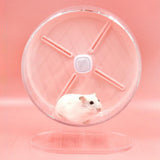 Maxbell Hamster Exercise Wheel Quiet Roller for Small Animals Supplies Pink