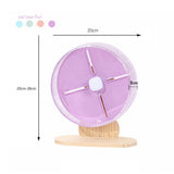 Maxbell Hamster Exercise Wheel Quiet Roller for Small Animals Supplies Purple