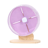 Maxbell Hamster Exercise Wheel Quiet Roller for Small Animals Supplies Purple