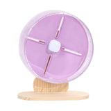 Maxbell Hamster Exercise Wheel Quiet Roller for Small Animals Supplies Purple