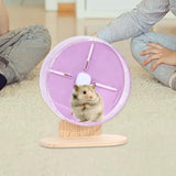 Maxbell Hamster Exercise Wheel Quiet Roller for Small Animals Supplies Purple