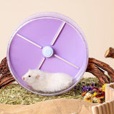 Maxbell Hamster Exercise Wheel Quiet Roller for Small Animals Supplies Purple