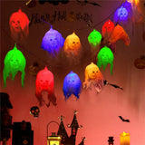 Maxbell Halloween String Lights Skull with for Party Supplies Halloween Yard