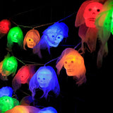 Maxbell Halloween String Lights Skull with for Party Supplies Halloween Yard