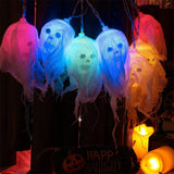 Maxbell Halloween String Lights Skull with for Party Supplies Halloween Yard