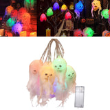 Maxbell Halloween String Lights Skull with for Party Supplies Halloween Yard
