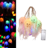 Maxbell Halloween String Lights Skull with for Party Supplies Halloween Yard