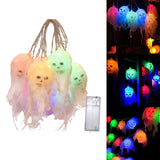 Maxbell Halloween String Lights Skull with for Party Supplies Halloween Yard
