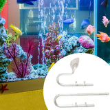 Maxbell Clear Fish Tank Filter Inflow Outflow Filter Water Tank Skimmer Surface 16mm A