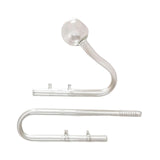 Maxbell Clear Fish Tank Filter Inflow Outflow Filter Water Tank Skimmer Surface 12mm B