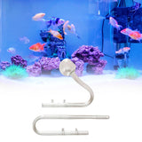 Maxbell Clear Fish Tank Filter Inflow Outflow Filter Water Tank Skimmer Surface 12mm B