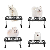 Maxbell Elevated Bowls Adjustable 1,8L Bowl Non Slip Feet bowl pets