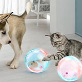 Maxbell Cats Interactive Toy Rolling Ball Battery Operated Automatic for Kitten Mouse