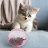 Maxbell Cats Interactive Toy Rolling Ball Battery Operated Automatic for Kitten Mouse