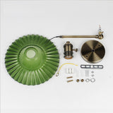 Maxbell Modern Wall Mounted Lamp Wall Sconce Fixture for Home Study Bedroom Green