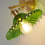 Maxbell Modern Wall Mounted Lamp Wall Sconce Fixture for Home Study Bedroom Green