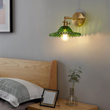 Maxbell Modern Wall Mounted Lamp Wall Sconce Fixture for Home Study Bedroom Green
